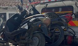 Ehliyetsiz ve Plakasız Motosiklete Ağır Ceza Kesildi