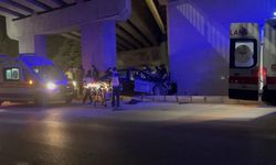 Beton Bloğa Çarpan Otomobilde 1 Kişi Yaşamını Yitirdi