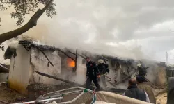 Serik’te Ev Yangını Korku Dolu Anlar Yaşattı