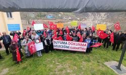 Zonguldak’ta Köylüler Beton Santrali Yapımına Tepki Gösterdi