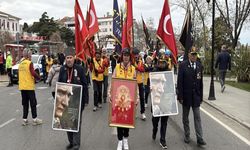 57’nci Alay Vefa Yürüyüşü Tekirdağ’dan Çanakkale’ye Başladı