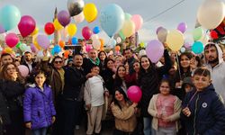 SMA Hastası Alya'nın Kampanyası Tamamlandı: Balonlar Göğe Yükseldi