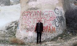 Peribacaları Sprey Boya İle Tahrip Edildi