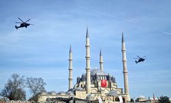 Edirne’de Balkan Şehitleri Anısına Gökyüzünde Saygı Uçuşu