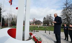 TBMM Başkanı’ndan Bükreş’te Şehitlik Ziyareti