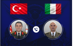 Genelkurmay Başkanı Bayraktaroğlu,  İtalyan Mevkidaşı Portolano İle Telefonda Görüştü