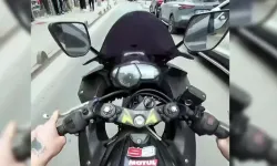 Tekirdağ'da Tek Teker Yapan Sürücüye 71 Bin TL Ceza