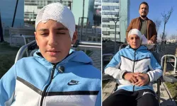 Okulda Şaka Hastanede Bitti: Hasan Berat’ı Taşla Yaraladı