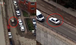 Otomobili Bırakıp Kamyonetle Kaçan Sürücü Dron Yardımıyla Yakalandı