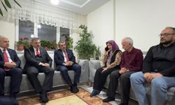 Bakan Tekin ve Bakan Çiftçi’den Acılı Aileye Taziye Ziyareti
