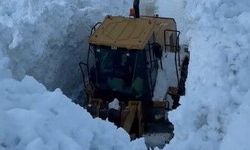Bitlis'te Çığ Nedeni İle Köy Yolu Kapandı