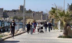 Bodrum’da Bayramın Son Gününde Tatilciler Plajlarda Zaman Geçirdi