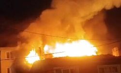 Bursa’da Metruk Yapıda Yangın İhbarı Yapıldı