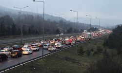 Bayram Tatili Dönüşünde Bolu’da Ulaşım Yavaşladı