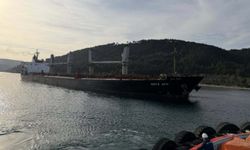 Makine Arızası Yapan Yük Gemisi Çanakkale'de Karaya Oturdu