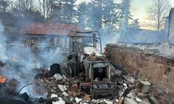 Çorum’da Çıkan Yangında Ev Ve Traktör Zarar Gördü