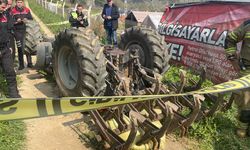 Devrilen Traktörün Altında Kalan Sürücü Hayatını Kaybetti