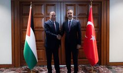 Bakan Fidan, Filistin Devlet Başkan Yardımcısı Şeyh ile Görüştü