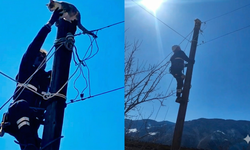 Direkte Mahsur Kalan Kedinin İmdadına Ekipler Yetişti