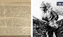 Atatürk Ve Cevat Paşa 18 Mart'ta Bombardımana Yakalanmış