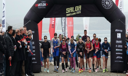 Salda Gölü’nde Duatlon Yarışları Nefes Kesti