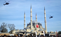 Edirne’de Balkan Şehitleri Anısına Gökyüzünde Saygı Uçuşu