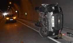 Tünel İçinde Korkutan Kaza: 2 Yaralı