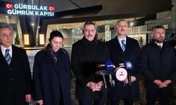 İçişleri Bakanı Çiftçi, Gürbulak Sınır Kapısı'nda İnceleme Yaptı