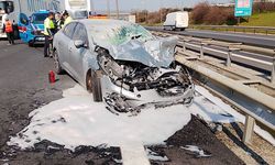 Silivri’de Trafik Kazası: 2 Kişi Yaralandı