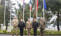 Uluslararası Askeri Heyet Deniz Unsur Komutanlığı'nı Ziyaret Etti