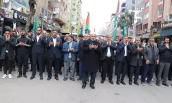 Diyarbakır'da İsrail ve ABD'yi Protesto Ettiler