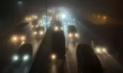 İstanbul’da Yoğun Sis Havadan Görüntülendi