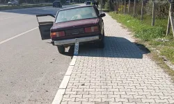 Kazaya Karışan Araçta Yasaklı Madde Bulundu