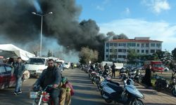 Kilis’te Sivil Toplum Kuruluşuna Ait Prefabrikte Yangın Çıktı