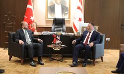 MÜSİAD Heyeti KKTC Cumhuriyet Meclisi Başkanı Öztürkler'i Ziyaret Etti