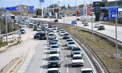 Kırıkkale’de Kilit Kavşakta Bayram Dönüşü Yoğunluğu