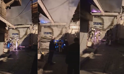 Beyoğlu'nda Tek Katlı İş Yeri Alevlere Teslim Oldu