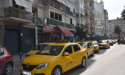 Taksiciler Öldürülen Meslektaşları İçin Yollara Düştü