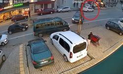 Trabzon'da Otomobilin Çarptığı Yaya Hastaneye Kaldırıldı