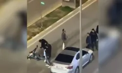 Araçtan İndirildi, Sopayla Darbedildi