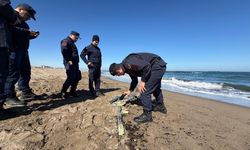 Sahile Vuran İHA Kontrollü Bir Şekilde İmha Edildi