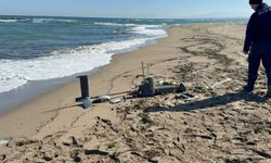 Karasu Sahiline İnsansız Hava Aracı Enkazı Vurdu