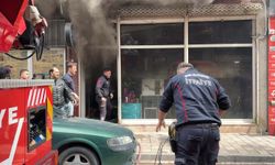 Şarjdaki Batarya Patladı, İş Yerinde Yangın Çıktı