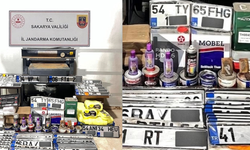 Sakarya'da Sahte Plaka Basanlara Operasyon: 3 Gözaltı