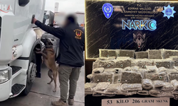 Edirne'de Operasyon: TIR’da 53 Kilo Skunk Ele Geçirildi