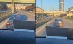 Şile Otoyolu’nda Trafik Gerilimi: Minibüse Tekme Attı