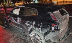 Takla Atan Otomobildeki İki Kişi Yaralandı