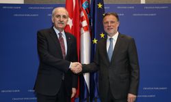 TBMM Başkanı Kurtulmuş, Hırvatistan Meclis Başkanı Jandrokovic İle Görüştü