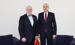 Numan Kurtulmuş, Litvanya Meclis Başkanı Olekas İle Görüştü