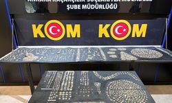 Ankara’da 6 Bin 382 Tarihi Eser Ele Geçirildi